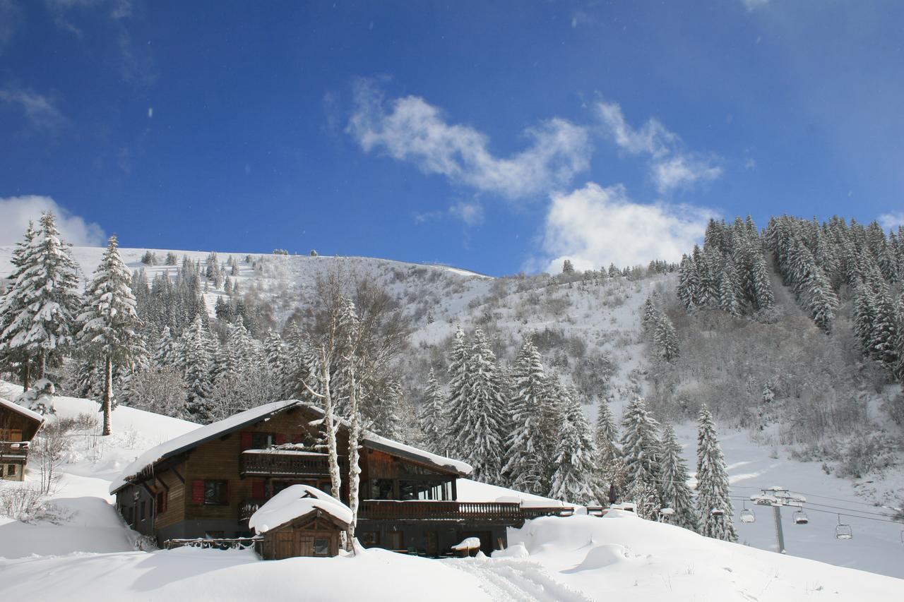 La Chanterelle - Mountain Lodge La Cote d'Arbroz Bagian luar foto